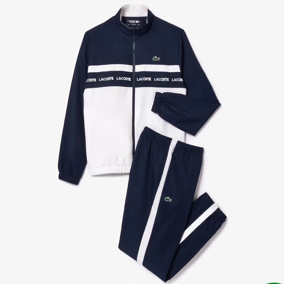 Lacoste Other - Last Ones Lacoste Men’s Taffeta Tennis Jacket + Pants - NWT